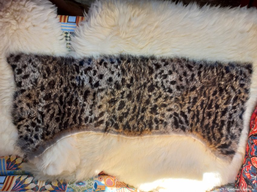 Ковры из натуральных шкурок