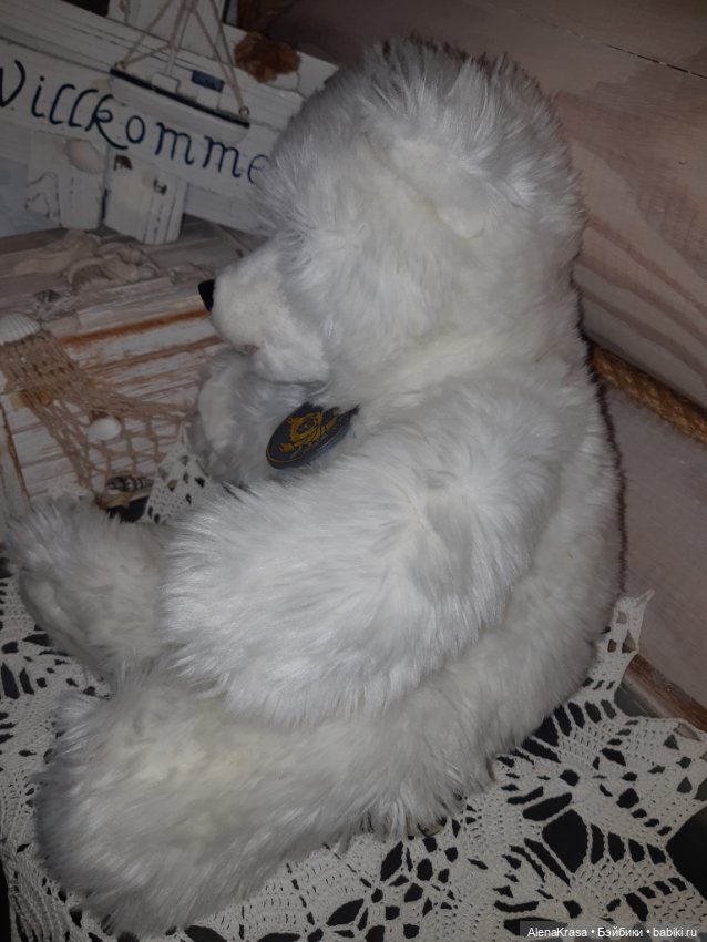 Белый мишка — Игровые куклы