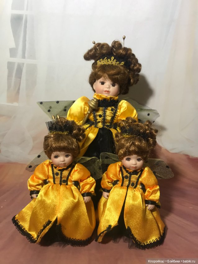 Marie Osmond Bitty Beauty Bug - Бал насекомых - Пчела- Queen Bee Bitty Beauty Bug (фото 3)