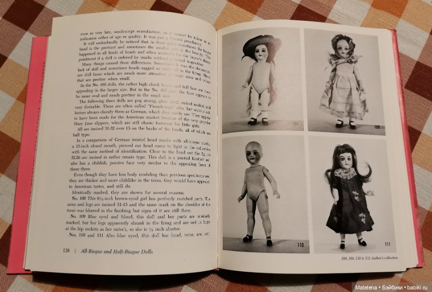 All-Bisque and Half-Bisque Dolls. Angione Genievie. Все-бисквитные полубисквитные куклы (фото 4)