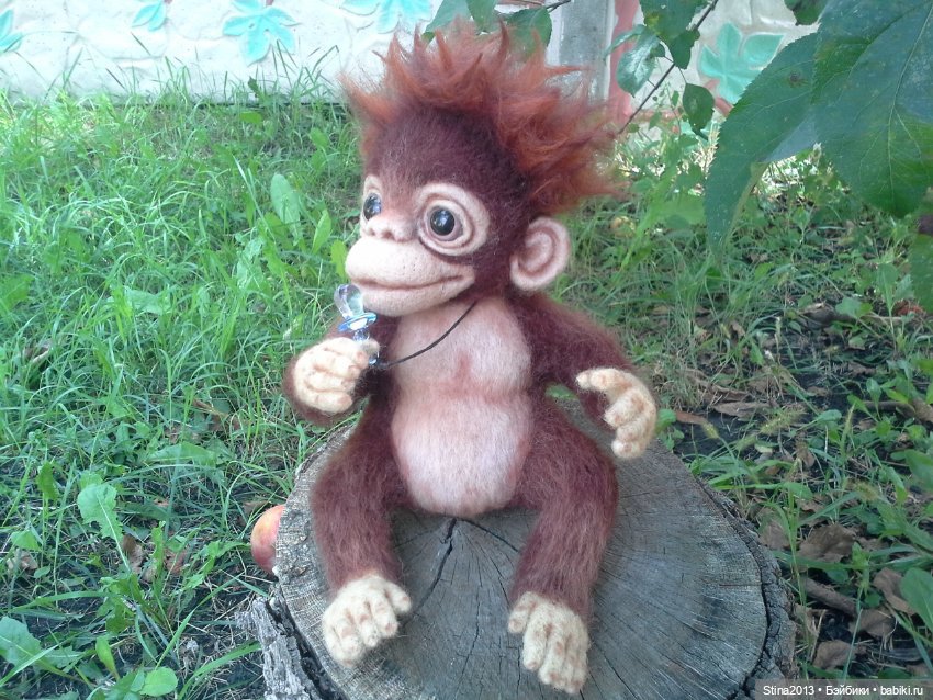 Малыш Орангутан — Авторские игрушки (фото 4)