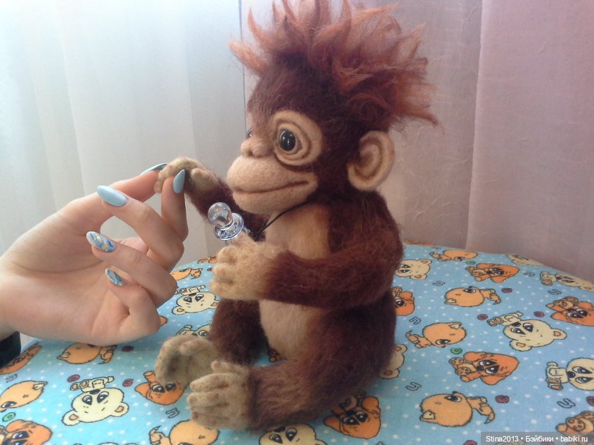 Малыш Орангутан — Авторские игрушки (фото 2)