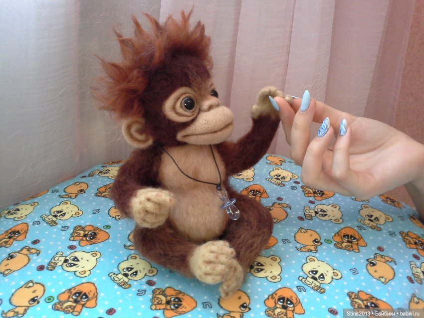 Малыш Орангутан — Авторские игрушки (фото 3)