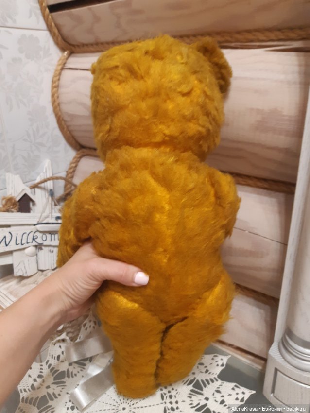 Мишка ГДР — Винтажные куклы и игрушки детства