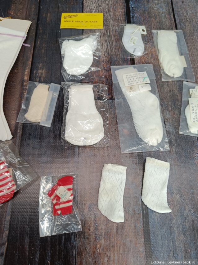Носки для кукол. Цена за одну пару (фото 3)
