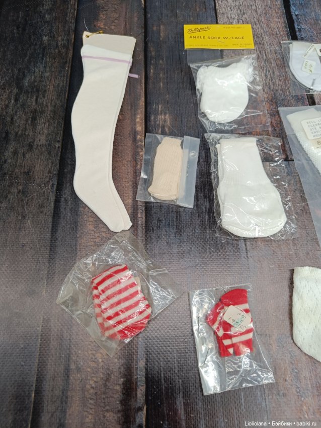 Носки для кукол. Цена за одну пару (фото 2)