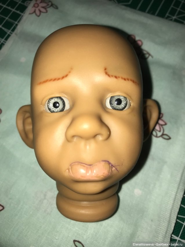 Голова характерной куклы — Тела и головы для кукол (фото 2)