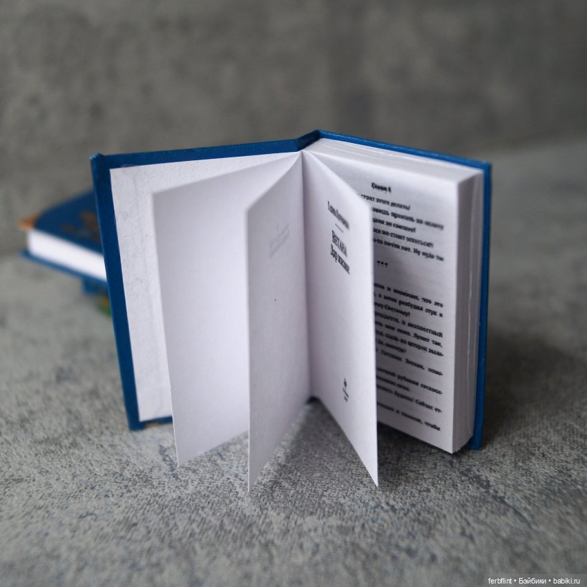 Книги из серии "Колдовские миры" в масштабе 1:6 (фото 5)