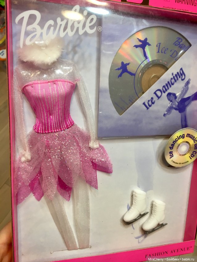 Наряд для выступления на льду/ Ice dancing outfit Barbie fashion avenue (фото 9)