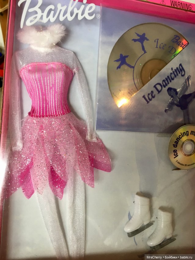Наряд для выступления на льду/ Ice dancing outfit Barbie fashion avenue (фото 10)