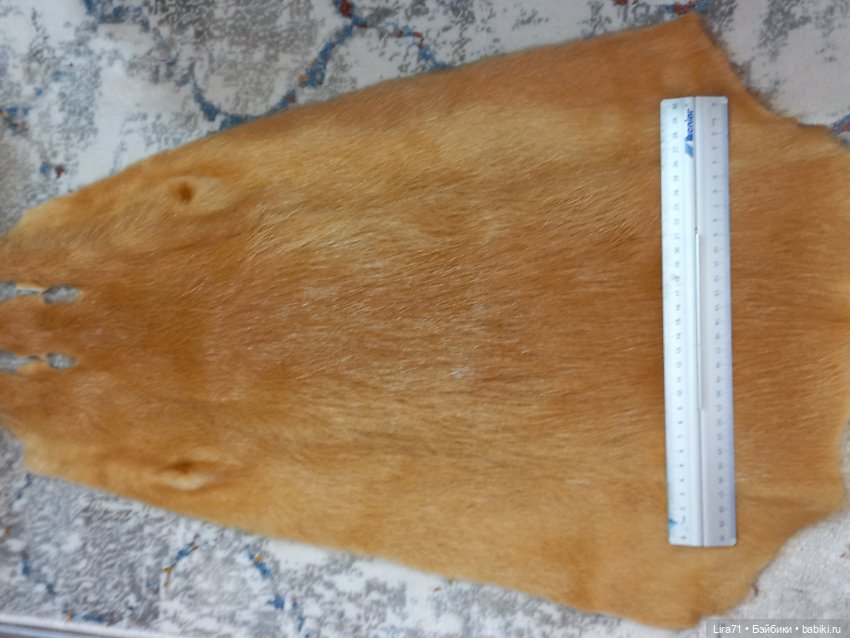 Мех нутрии натуральный — Ткани (фото 6)