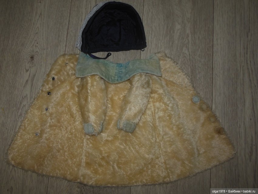 Шубка и капор антикварные (фото 7)
