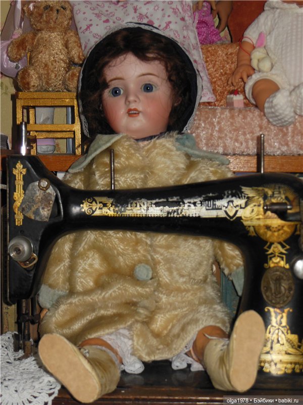 Шубка и капор антикварные (фото 2)