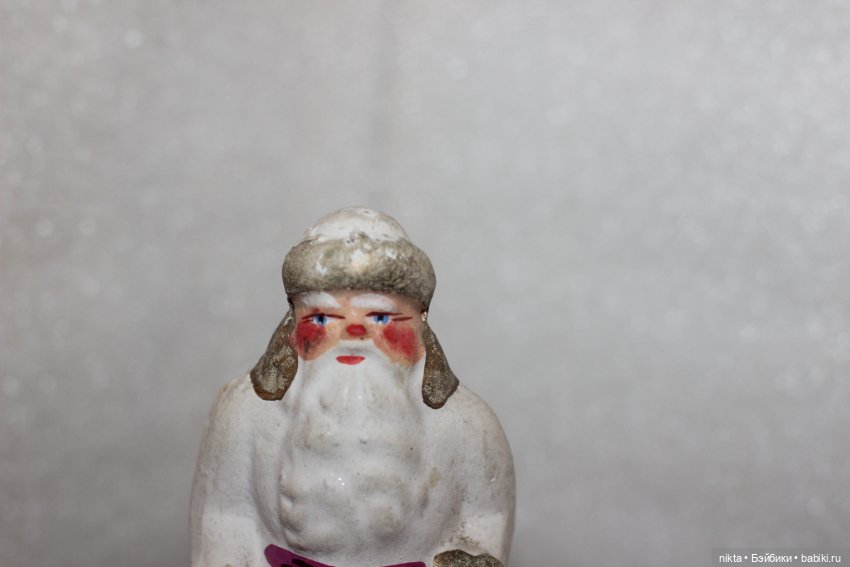 Дед Мороз СССР Маленький Пресс опилки (фото 2)