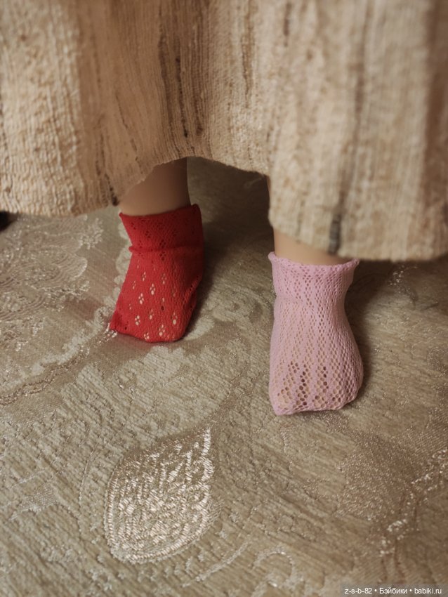 Ажурные Носочки для кукол (фото 5)