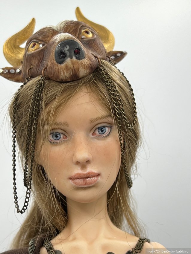 Телец от Ольги Фиминой фарфор (фото 6)