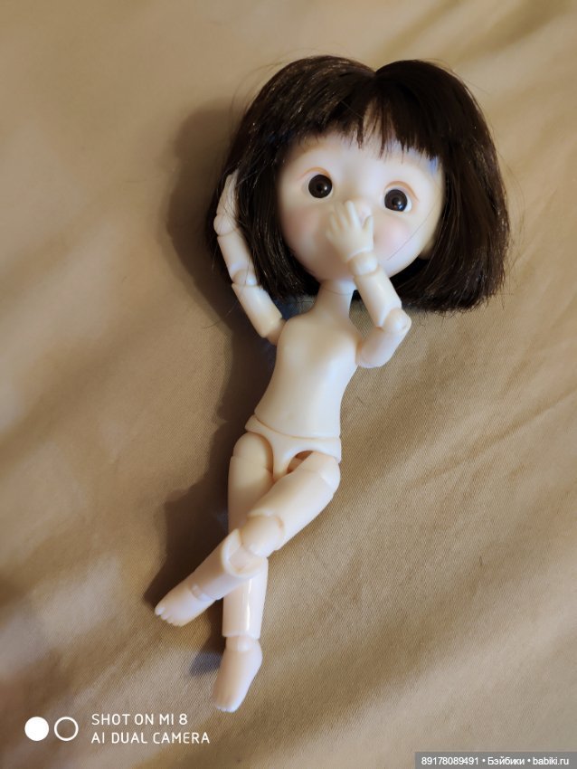 Несколько кукол на новом шарнирном теле