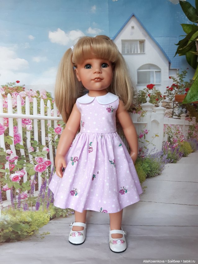 Платье для кукол Готц 50 см