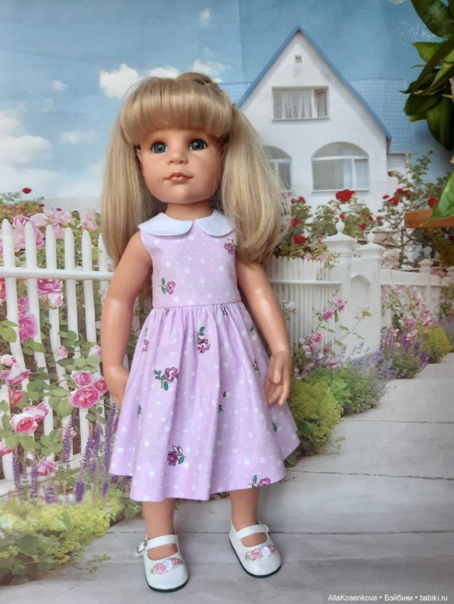 Платье для кукол Готц 50 см (фото 2)