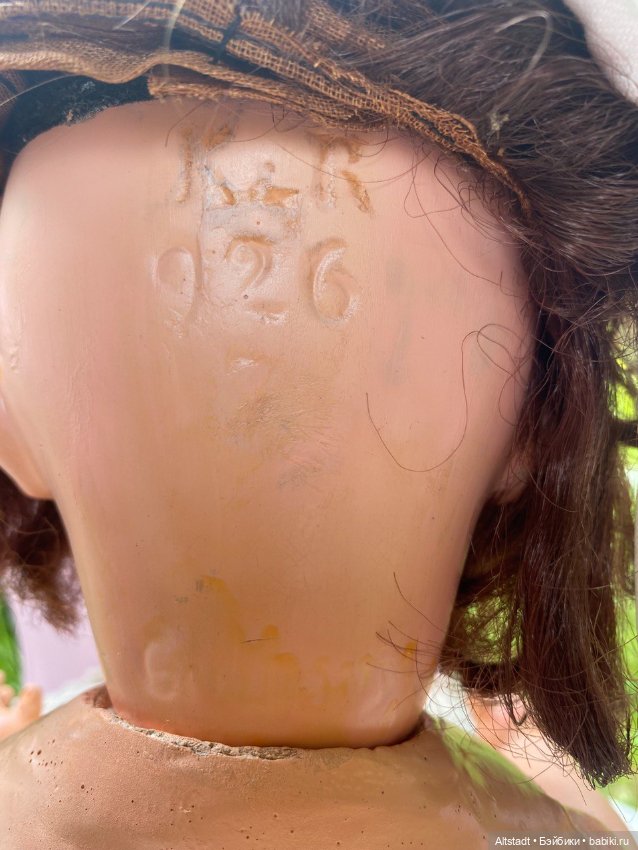 Антикварная кукла K&R 30х г., Германия