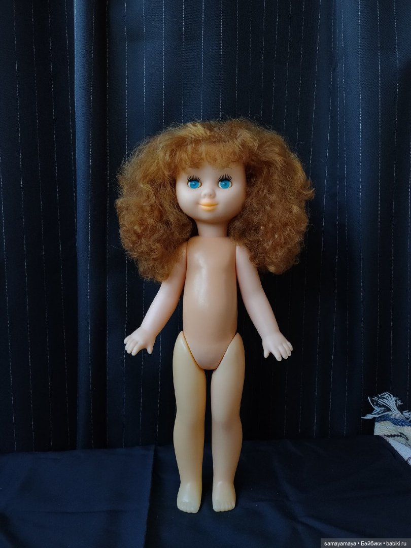 Советская кукла Ульяна Донецк СССР в одежде (фото 3)