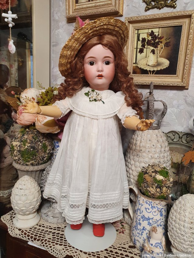 Антикварная кукла Кестнер 171, рост 60 см (фото 7)