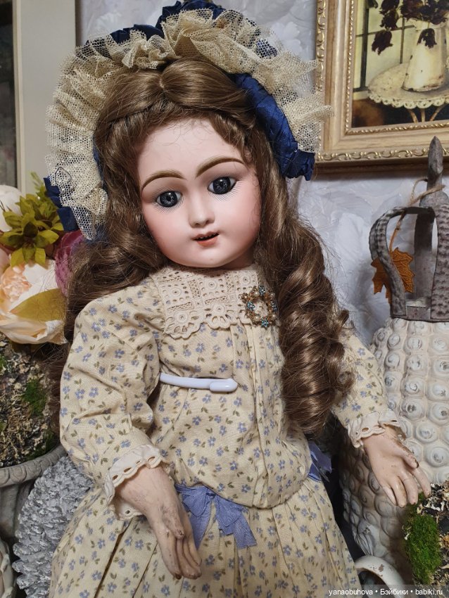 Антикварная француженка Эден бебе, 50 см (фото 4)