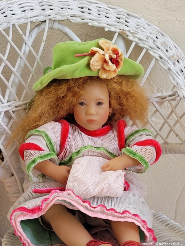 Малышка Mirte от Annette Himstedt. Club Mini 1999 год. Копия большой куклы (фото 2)