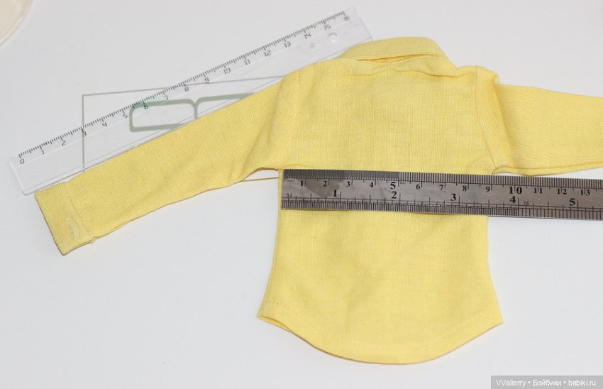 Желтая рубашка на формат бжд 1/4 (фото 2)