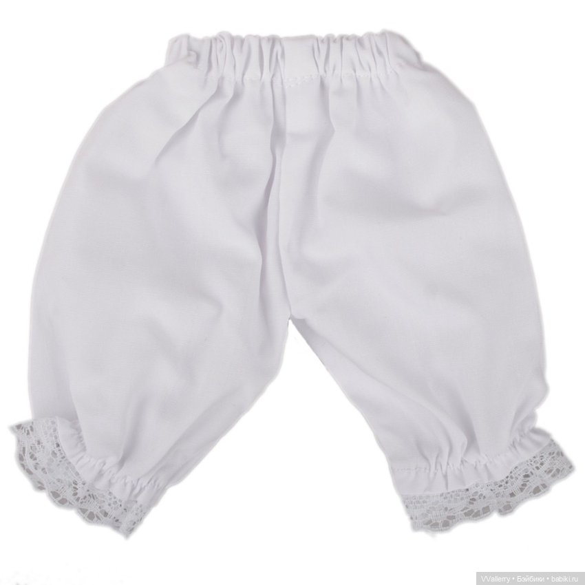 Белые шорты на формат бжд 1/4 (фото 2)