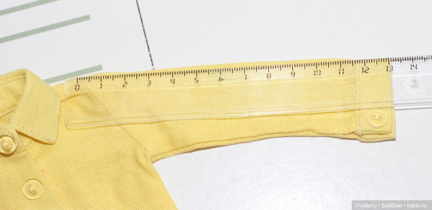 Желтая рубашка на формат бжд 1/4 (фото 4)