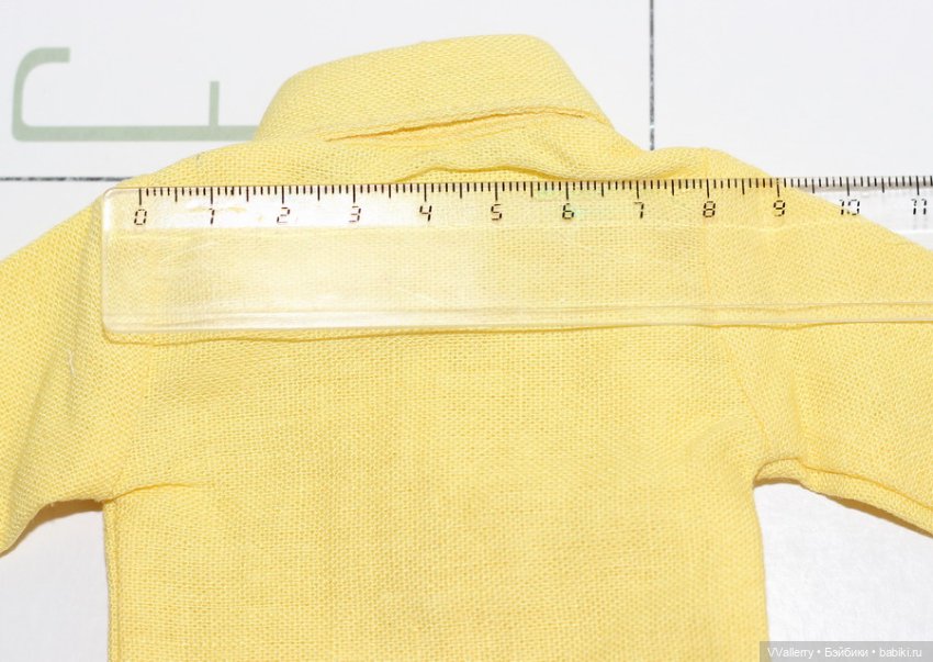 Желтая рубашка на формат бжд 1/4 (фото 5)