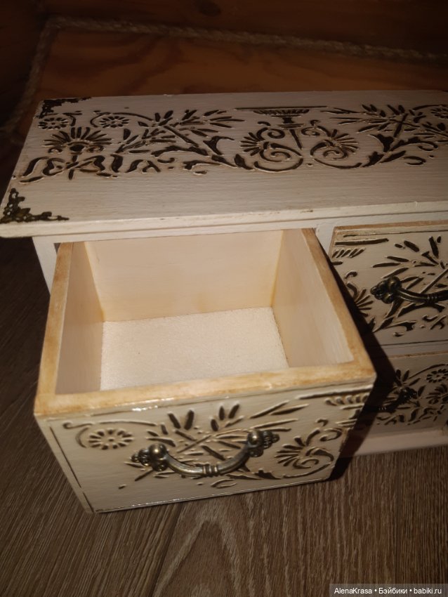 Комод дерево — Кукольная мебель (фото 2)