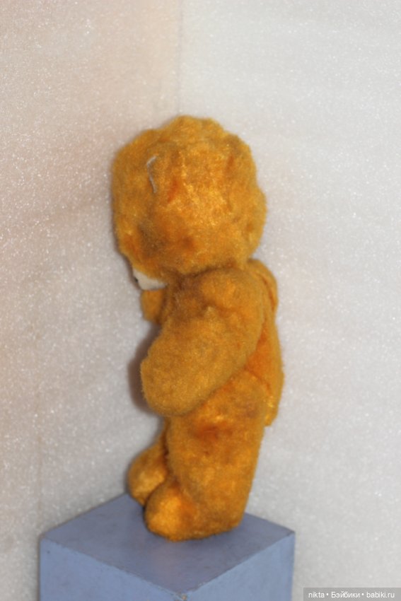 Мягкая игрушка ГДР. Мишка плюшевый (фото 5)