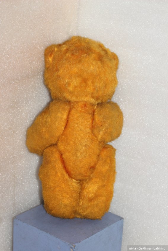 Мягкая игрушка ГДР. Мишка плюшевый (фото 4)