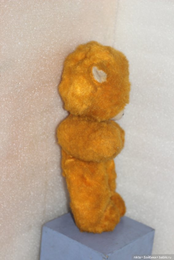 Мягкая игрушка ГДР. Мишка плюшевый (фото 3)