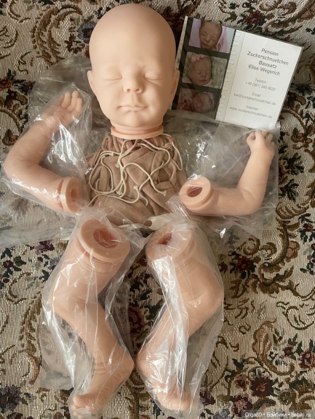 Молд реборн Элиза от Каролы Вегерич