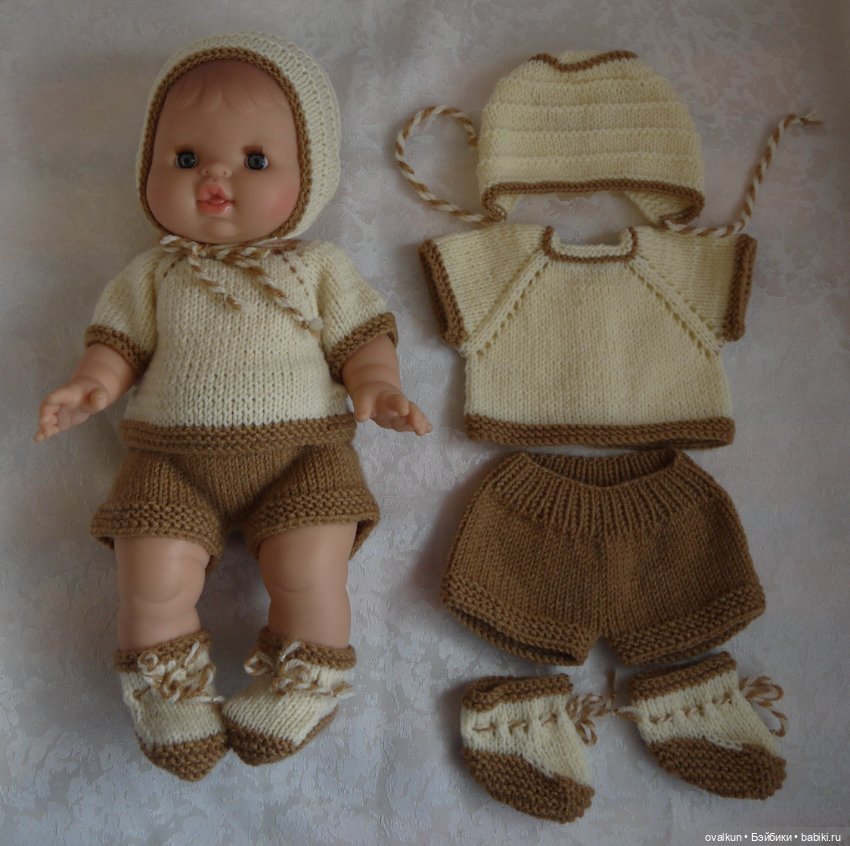 МК "Малыш в летный день" для пупса Горди Paola Reina (34 см) и подобных кукол (Miniland, Minikane) (фото 6)