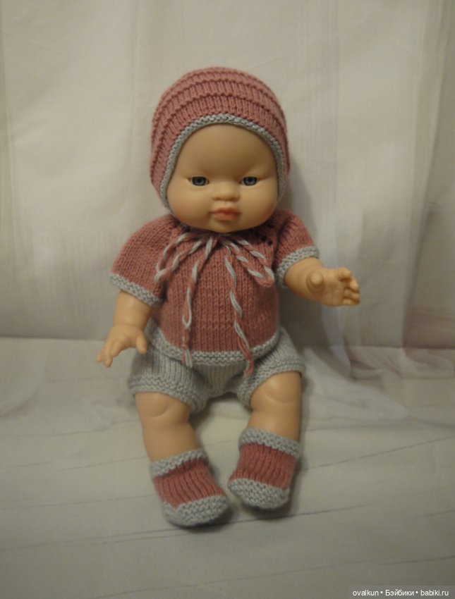 МК "Малыш в летный день" для пупса Горди Paola Reina (34 см) и подобных кукол (Miniland, Minikane) (фото 4)