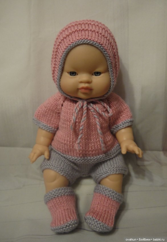 МК "Малыш в летный день" для пупса Горди Paola Reina (34 см) и подобных кукол (Miniland, Minikane) (фото 3)
