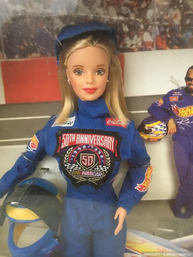 50th anniversary nascar barbie worth online