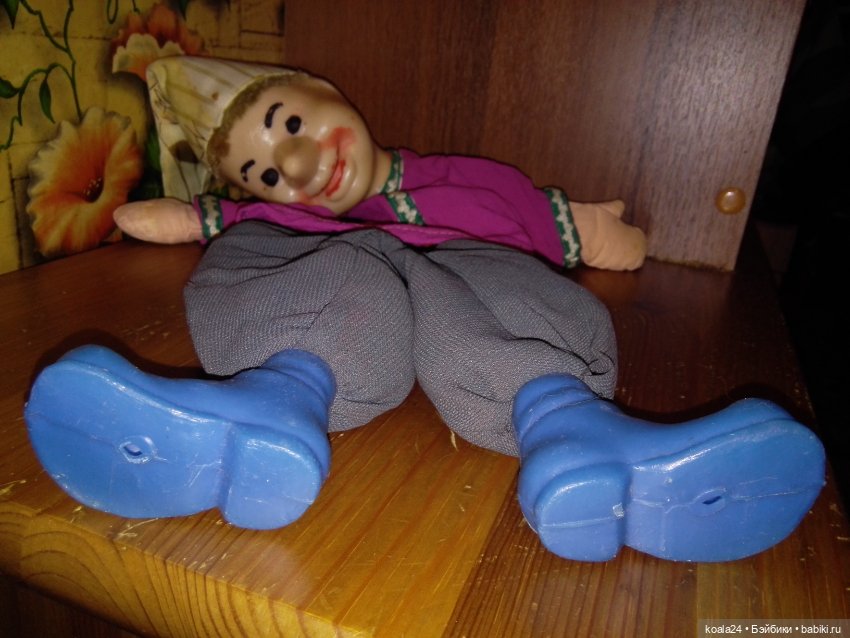 Кукла СССР. Перчаточная. Петрушка (фото 3)