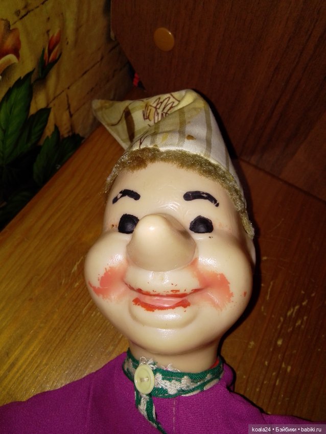 Кукла СССР. Перчаточная. Петрушка (фото 4)