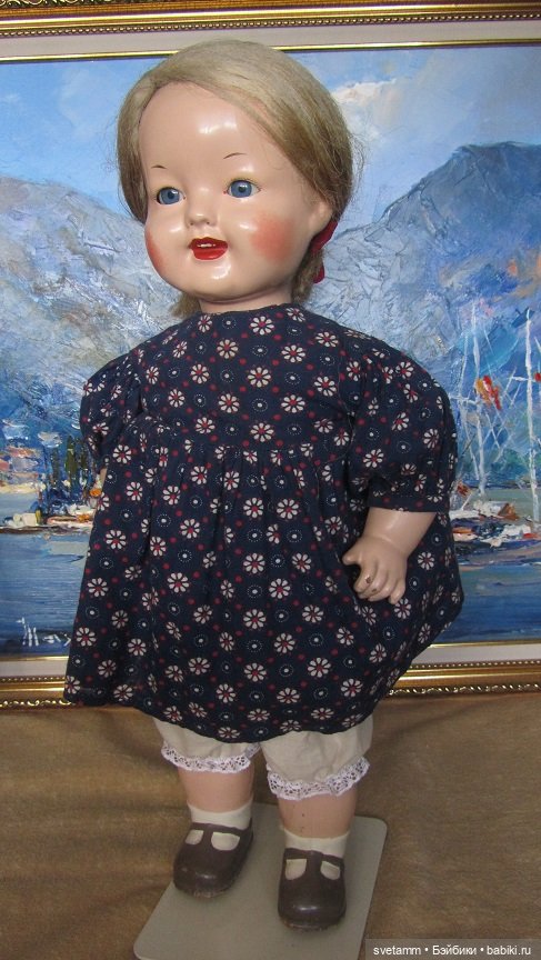 Советская прессопилочная кукла