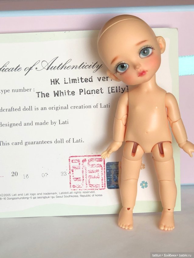 Лимитная Elly White Planet -выпуск специально для выставки в Гонконге, 2016 год (фото 5)