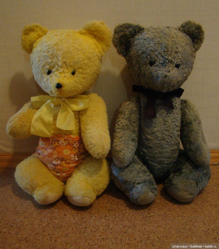 Мишки СССР — Винтажные куклы и игрушки детства (фото 2)