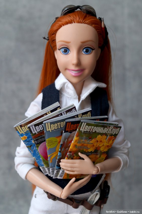 Набор журналов "Цветочный клуб" масштаб 1:6 (фото 4)