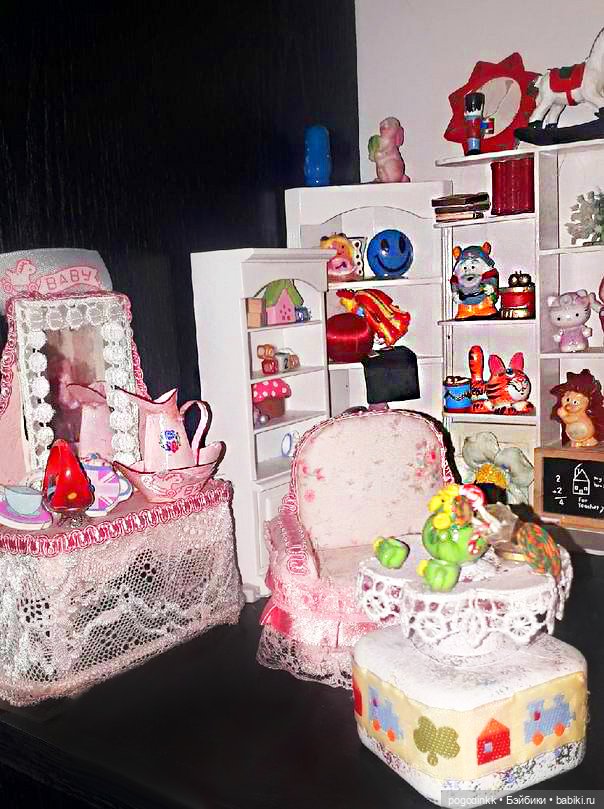 Милая розовая комнатка - вся мебель и аксессуары (фото 3)