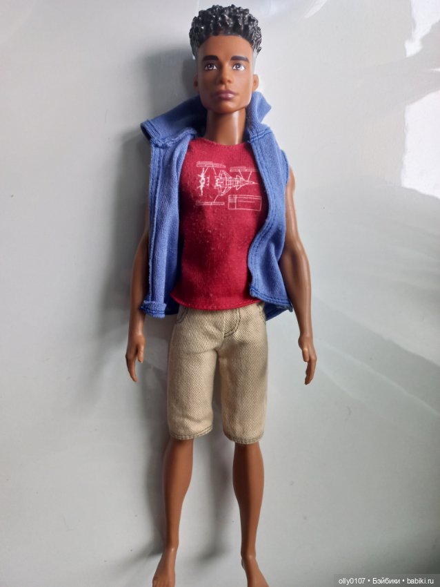 Fashion doll Mattel Barbie Ken Fashionistas Hip Hoodie 943691