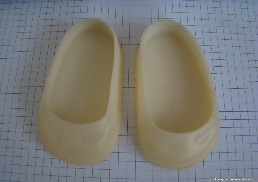 Туфельки для большой куклы СССР